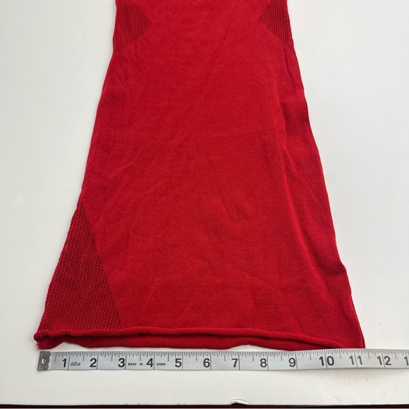 Voight Red Widow Mini Bodycon Dress Made in Hell Size XS / Small‎ One Shoulder - Picture 9 of 15